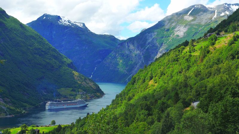 Geirangerfjord, Norsko